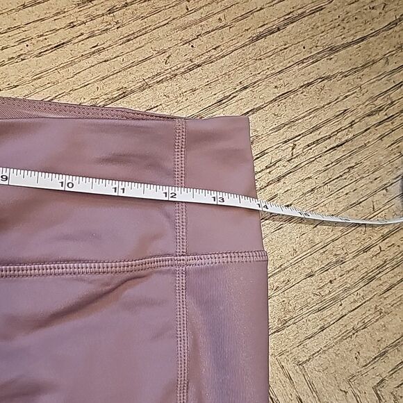 Nike mauve dri fit capri leggings size S - Picture 5 of 12